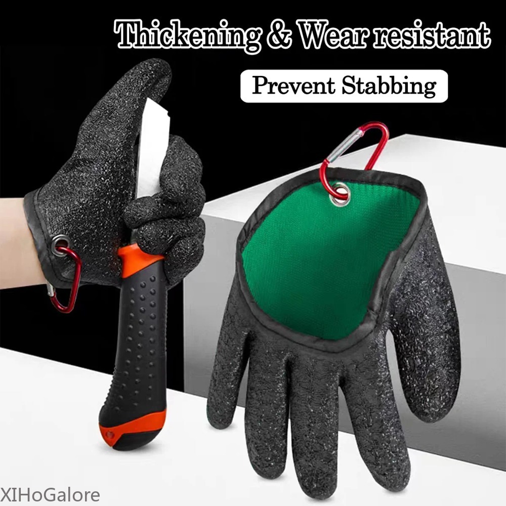 Heavy Duty Anti Slip Puncture  - Fishing Gloves のレビューと価格