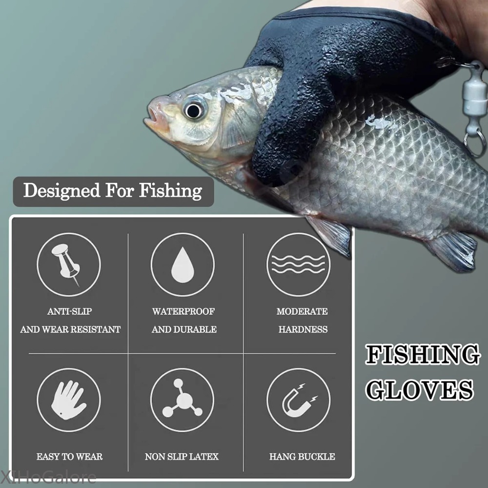 Heavy Duty Anti Slip Puncture  - Fishing Gloves のレビューと価格