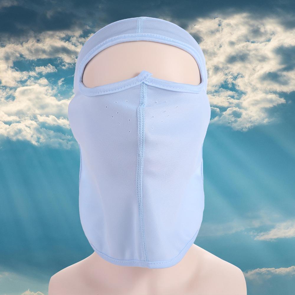 Solid Color Sun Protection Fac - Fishing Mask Sun Protection のレビューと価格