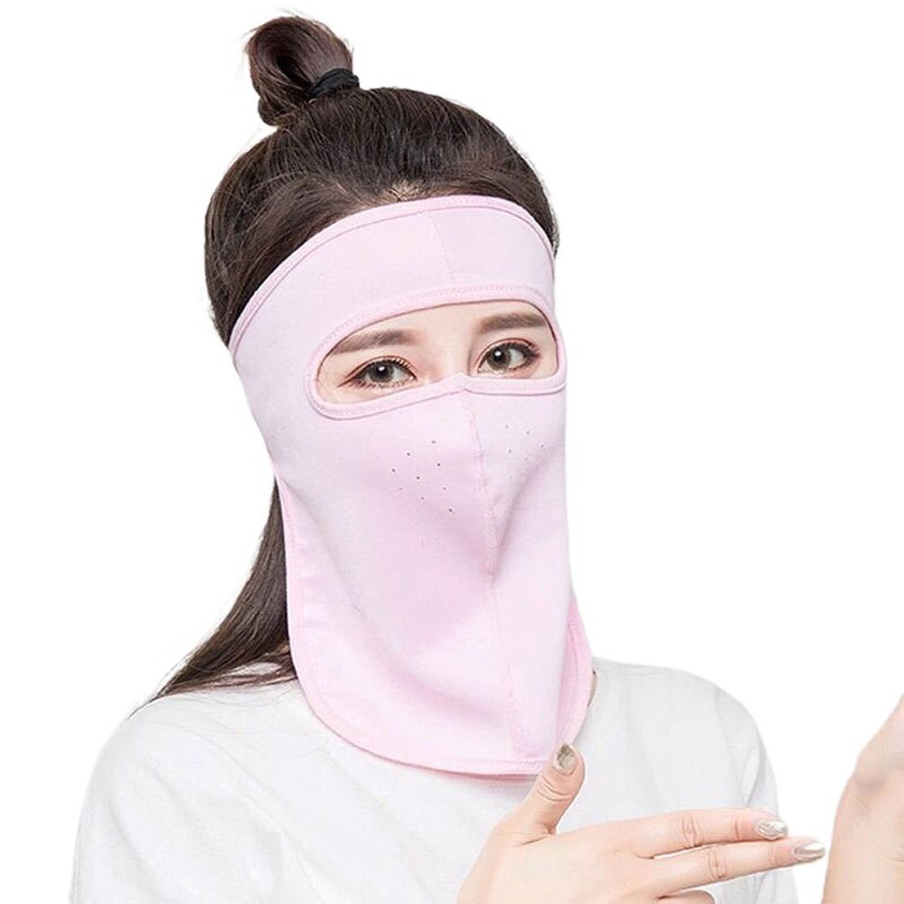 Solid Color Sun Protection Fac - Fishing Mask Sun Protection のレビューと価格