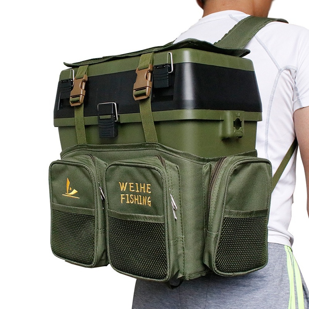 Green Nylon Fishing Backpack W - Fishing Backpack のレビューと価格