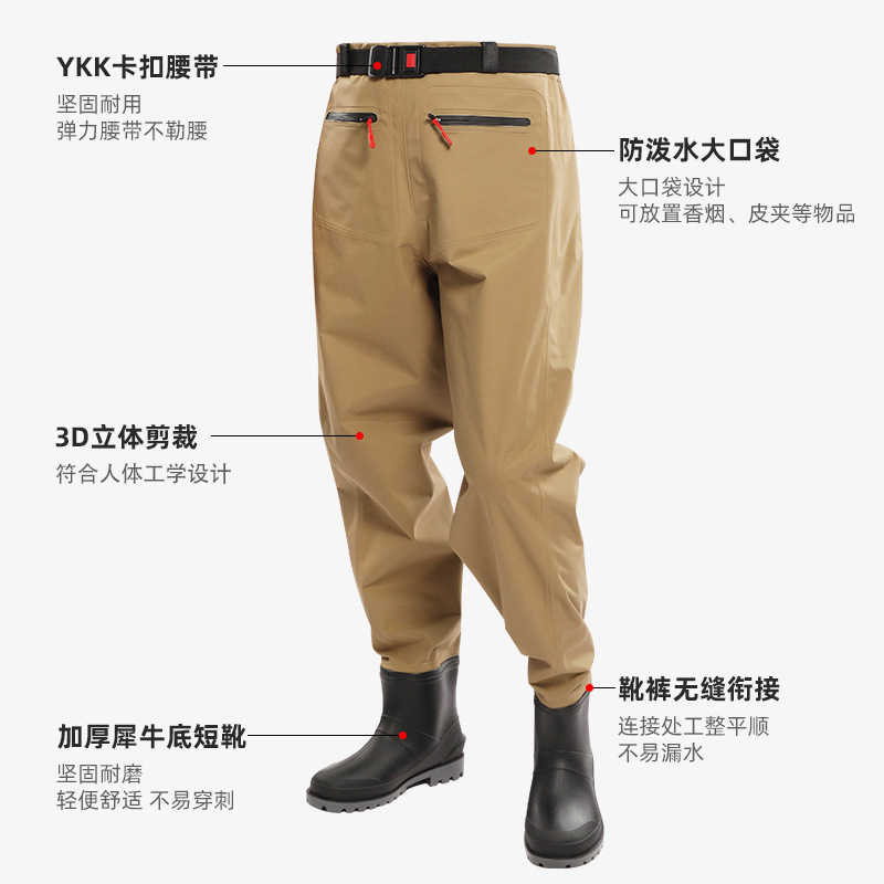 Luya equipment wading pants lo - Fishing Rain Suit のレビューと価格
