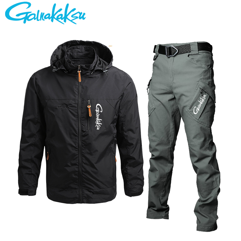 Men's Waterproof Hooded Jacket - Fishing Jacket Waterproof のレビューと価格