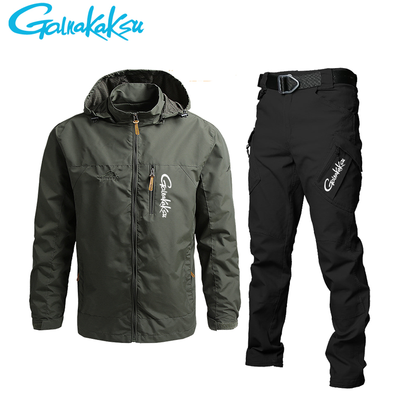 Men's Waterproof Hooded Jacket - Fishing Jacket Waterproof のレビューと価格