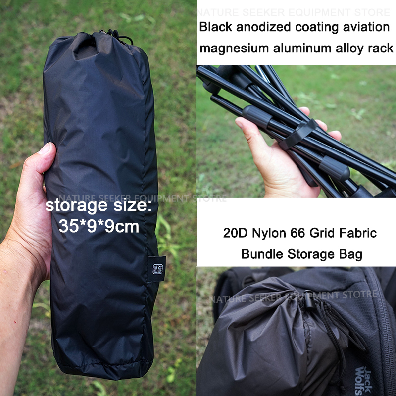 650g Ultralight Folding Campin - Fishing Backpack のレビューと価格