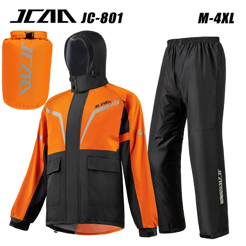 Waterproof Motorcycle Rain Sui - Fishing Rain Suit のレビューと価格