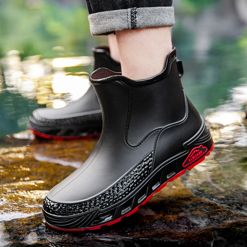 New Large Size Fashionable Rai - Fishing Boots のレビューと価格