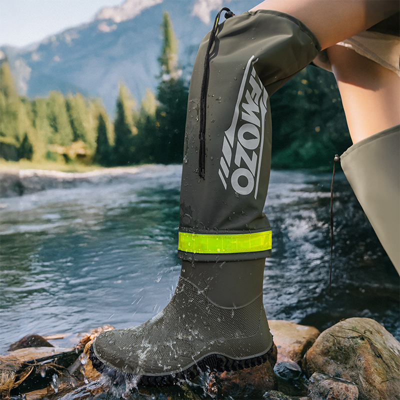 Foldable Outdoor High-top Rain - Fishing Boots のレビューと価格