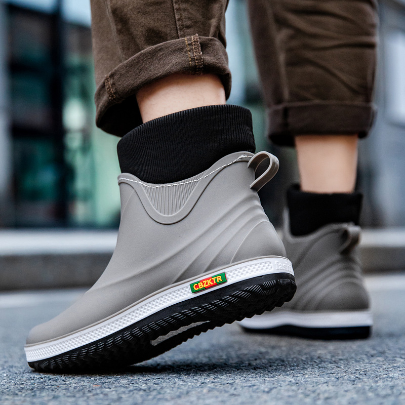 Outdoor Fishing Men's Rain Sho - Fishing Boots のレビューと価格