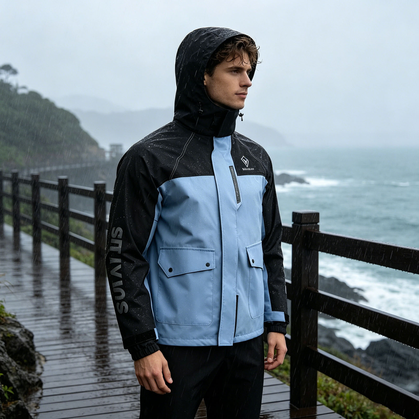 Motorcycle Rain Suit for Men & - Fishing Jacket Waterproof のレビューと価格