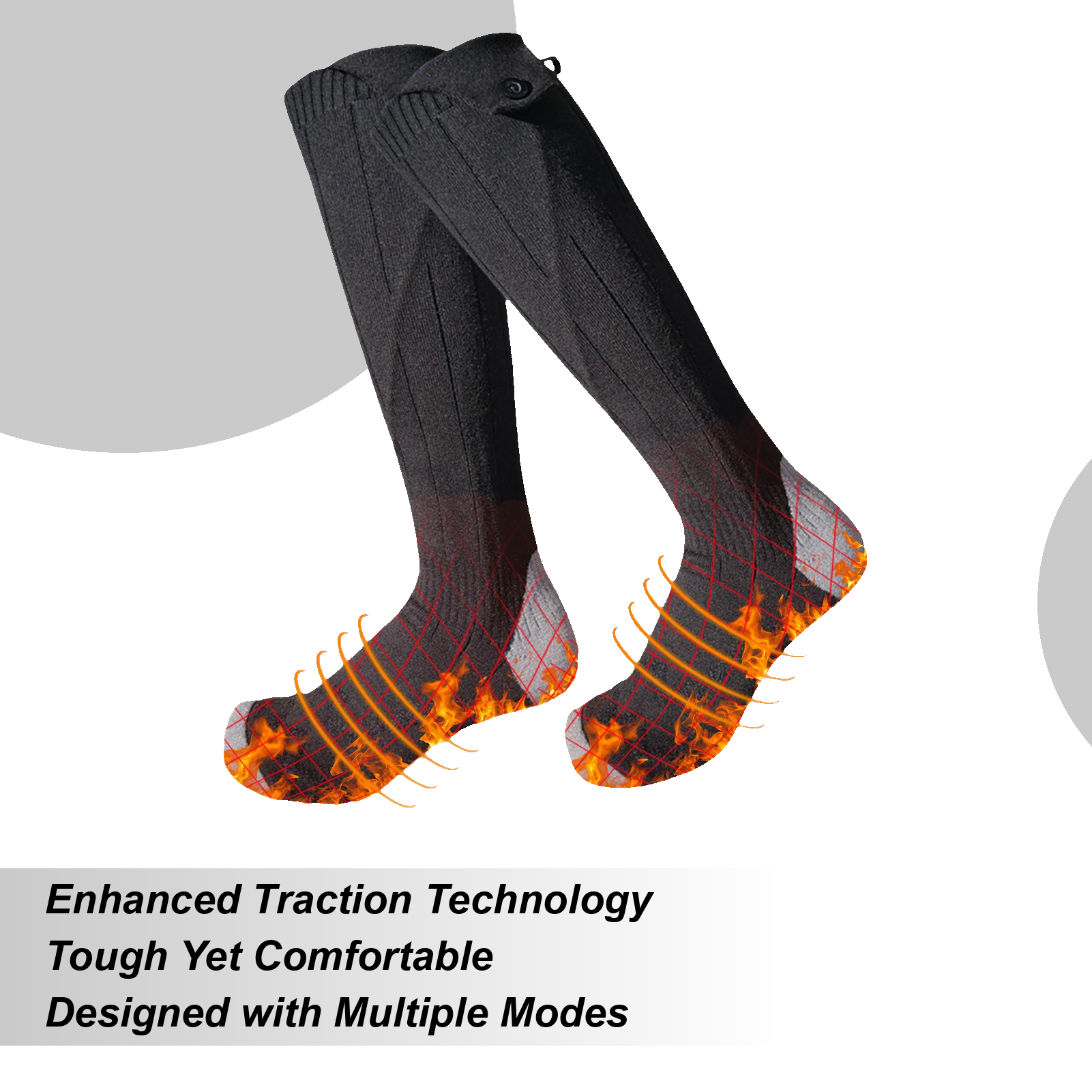 Heated Socks for Men Cordless  - Fishing Socks のレビューと価格