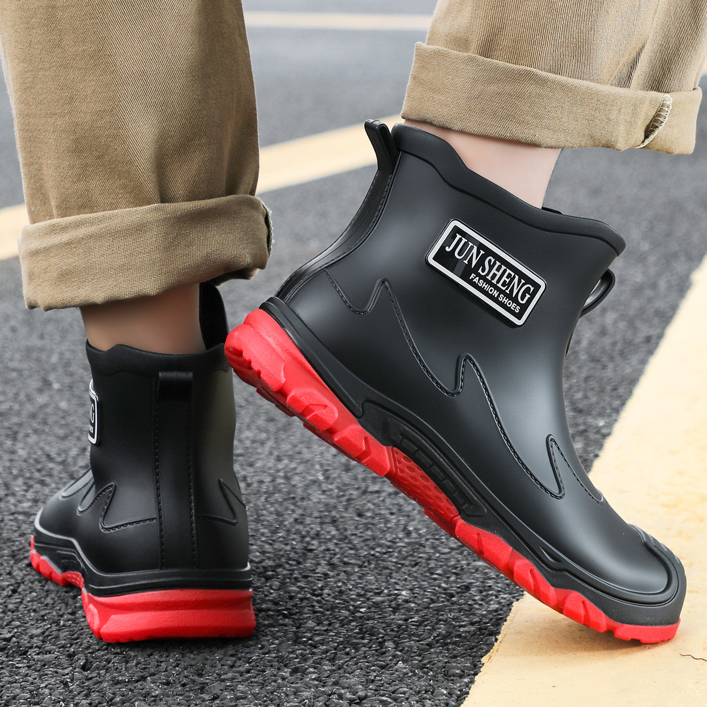 Waterproof Cross-Border Men's  - Fishing Boots のレビューと価格