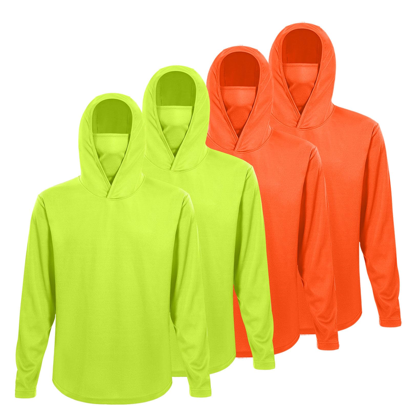 4 Pack Men's Running Hoodie wi - Fishing Hoodie のレビューと価格