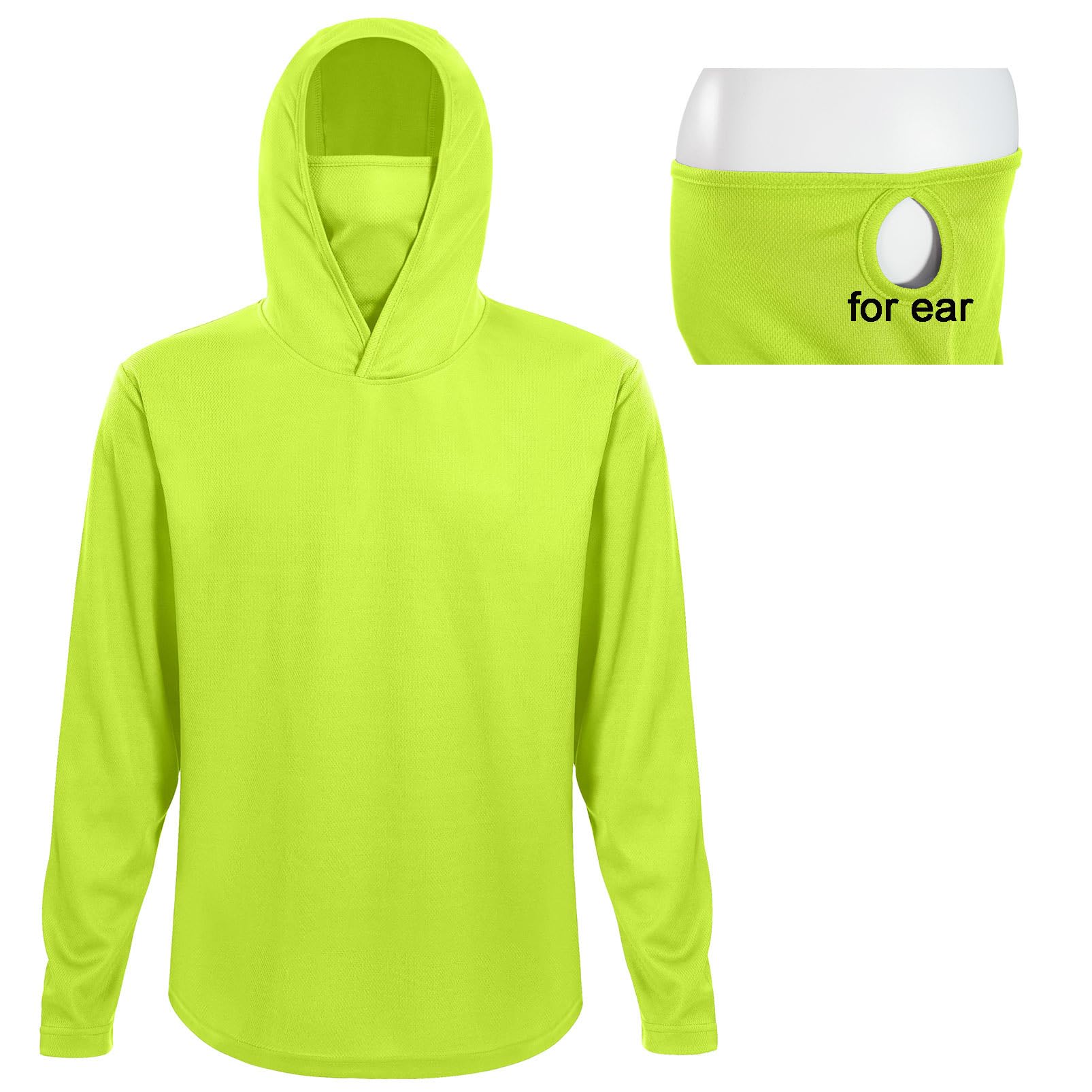 4 Pack Men's Running Hoodie wi - Fishing Hoodie のレビューと価格