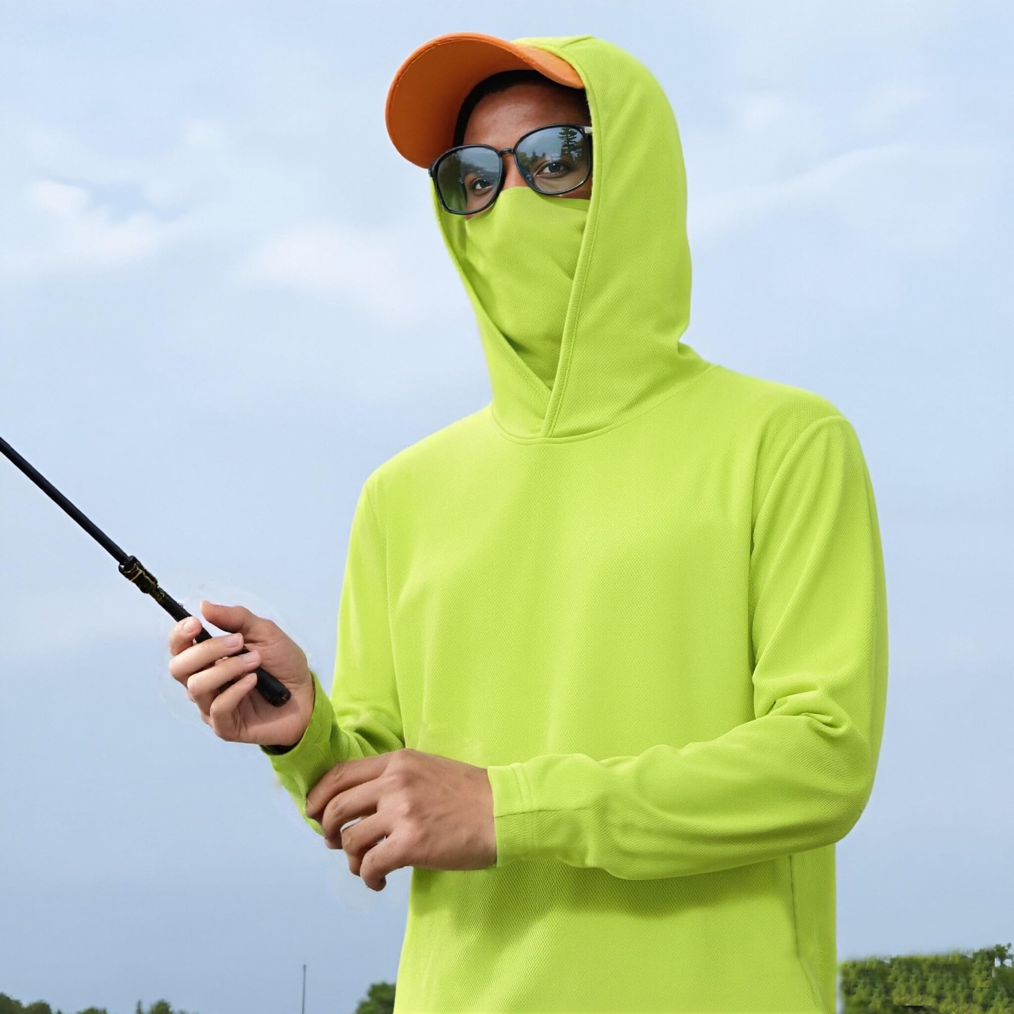 4 Pack Men's Running Hoodie wi - Fishing Hoodie のレビューと価格