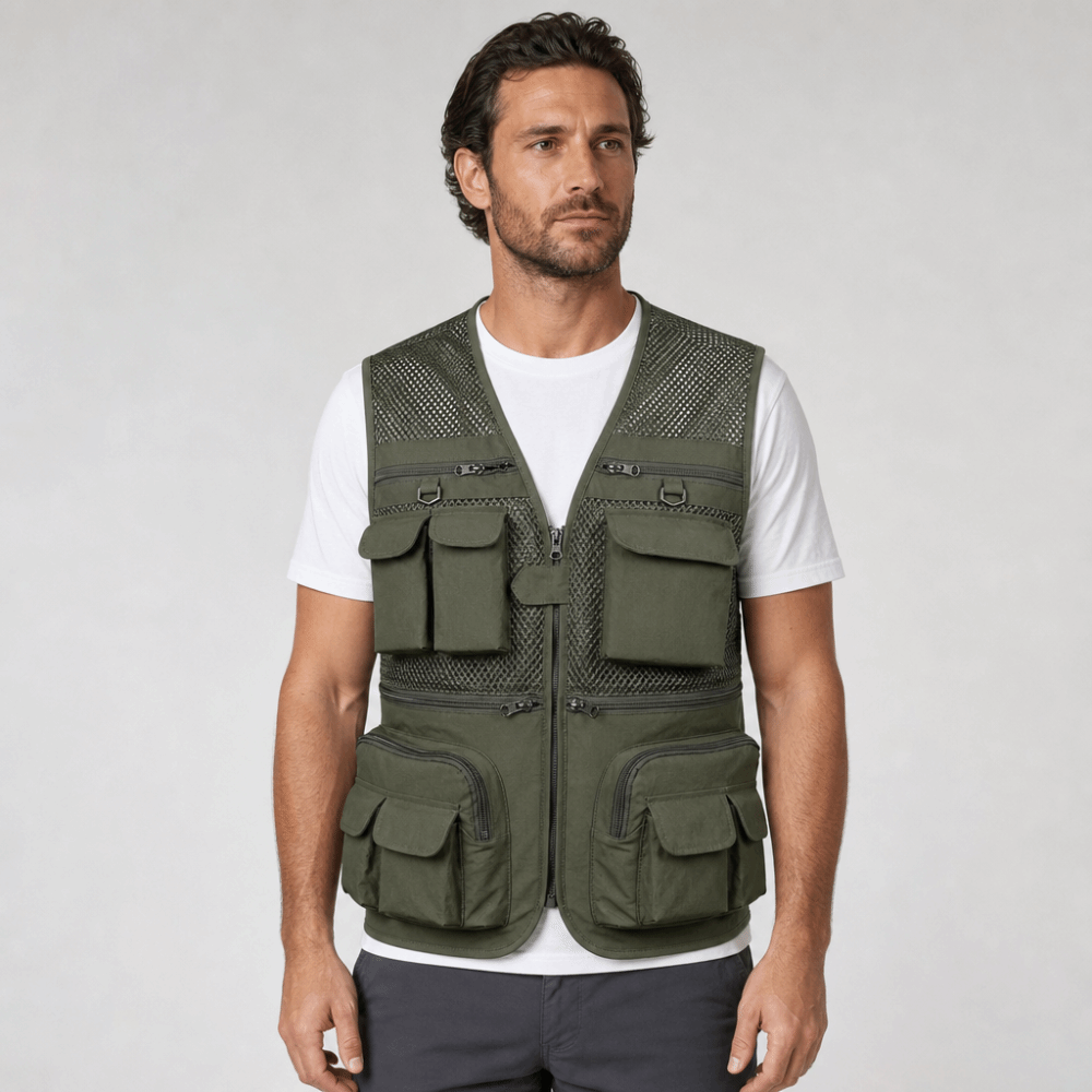 Durable with 16 Pockets Fishin - Fishing Vest のレビューと価格