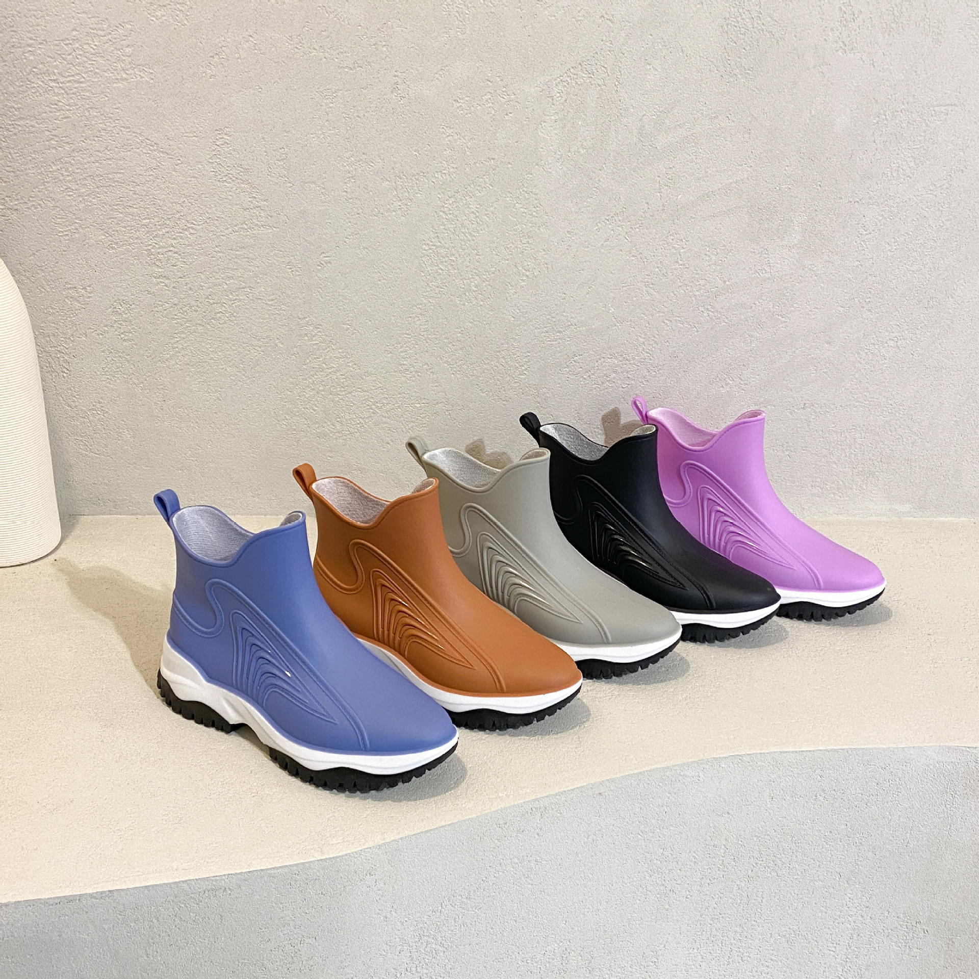 Women Rainboots Slip-on Waterp - Fishing Waders のレビューと価格