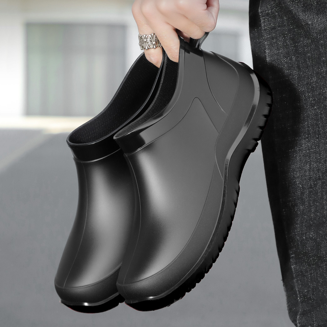 Rain boots Men's Waterproof Sh - Fishing Boots のレビューと価格