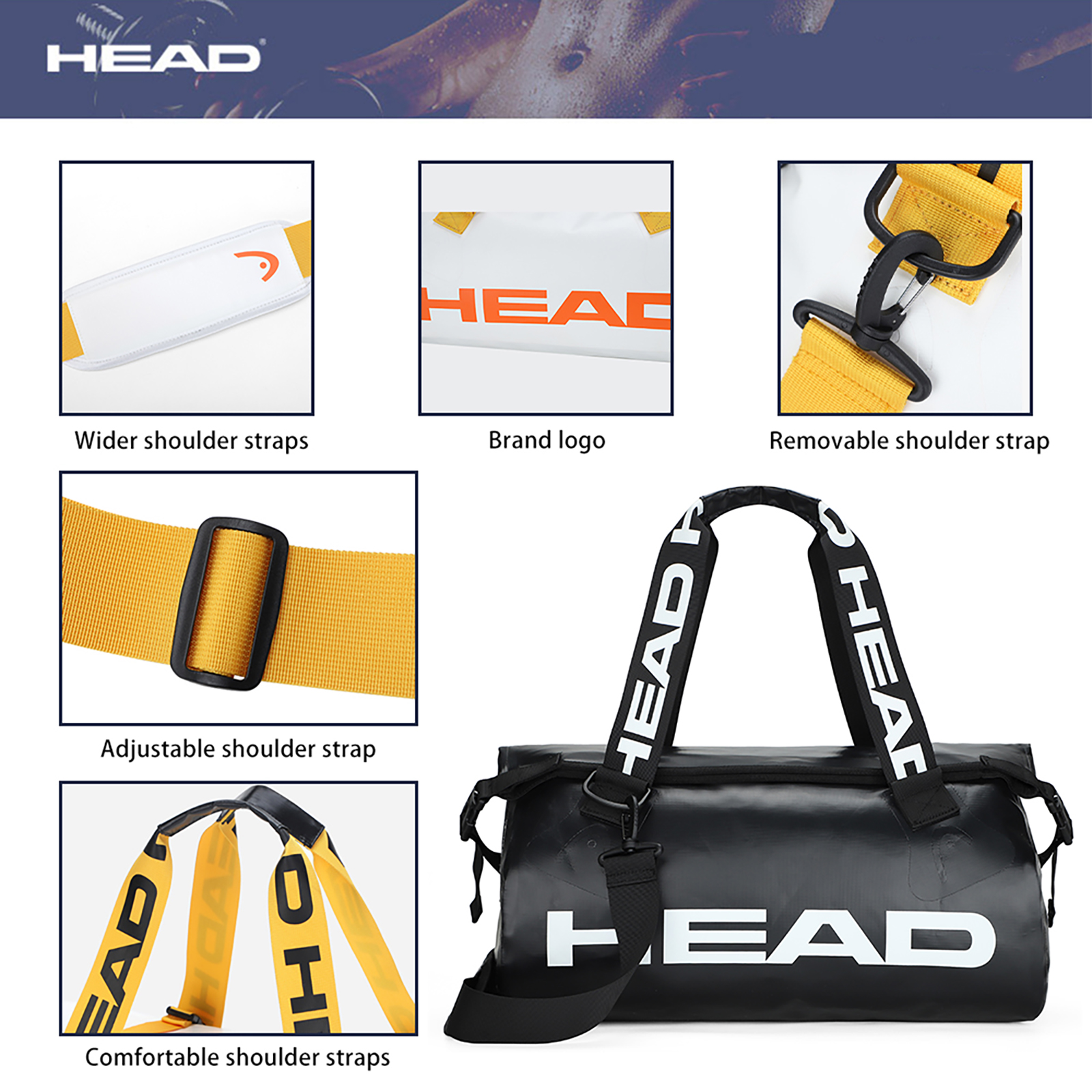 HEAD Fully Waterproof Travel D - Fishing Bag Waterproof のレビューと価格