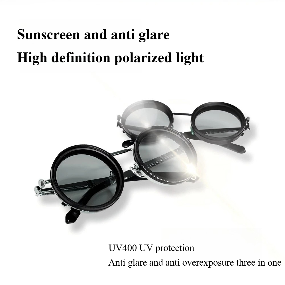 Polarized Round Sunglasses ND9 - Fishing Sunglasses Polarized のレビューと価格