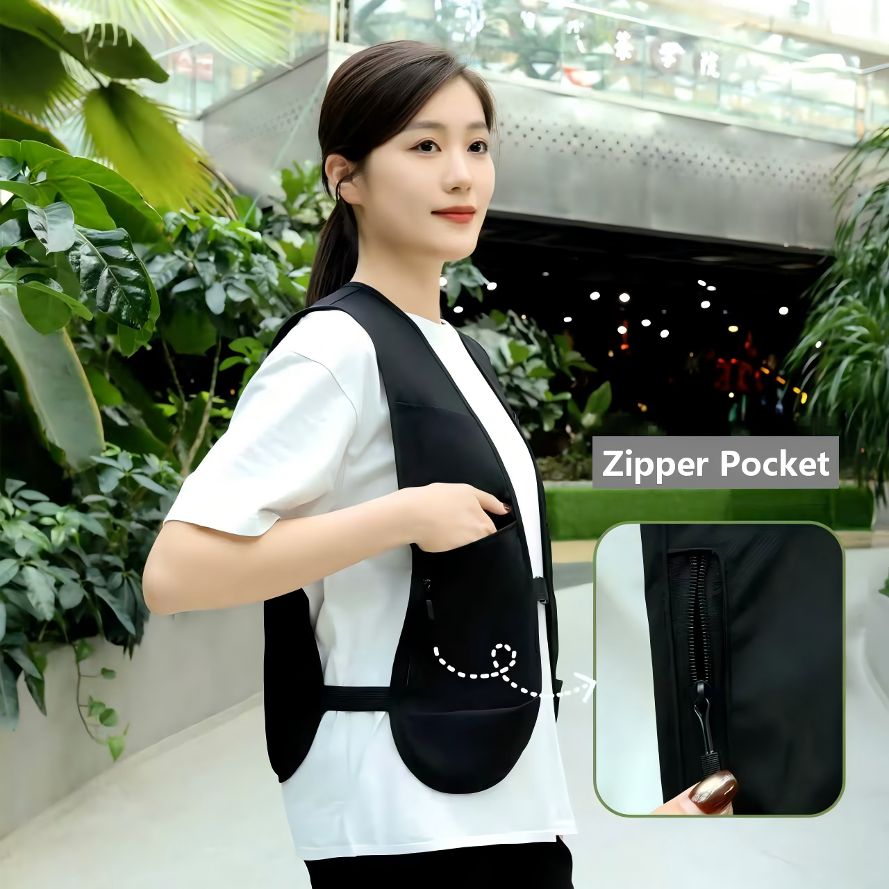 Zipper type work vest super li - Fishing Vest のレビューと価格